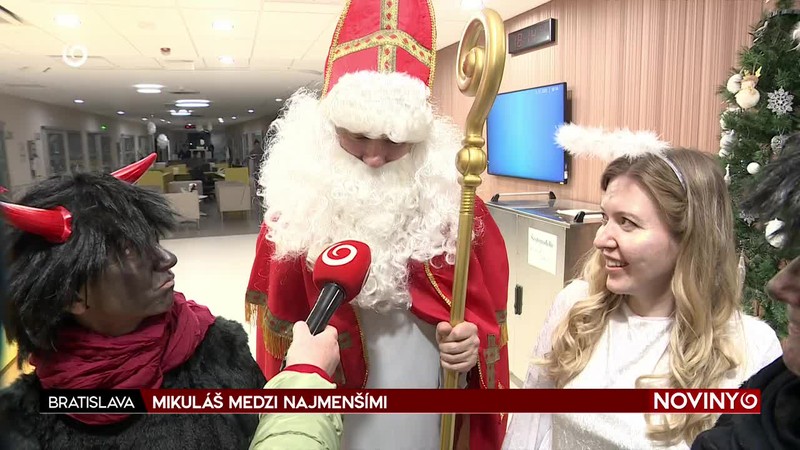 MIKULÁŠ MEDZI NAJMENŠÍMI