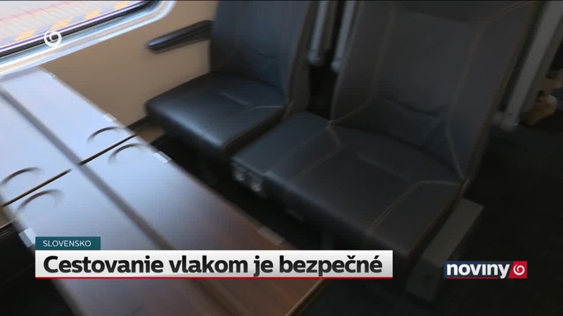 Cestovanie vlakom je bezpečné