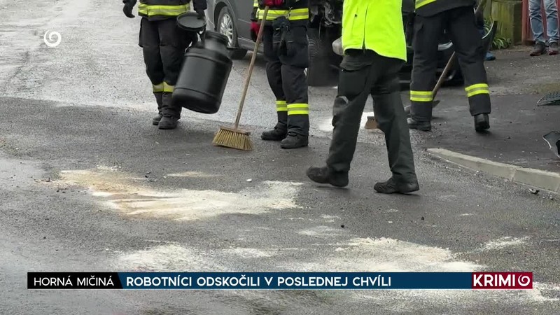 ROBOTNÍCI ODSKOČILI V POSLEDNEJ CHVÍLI