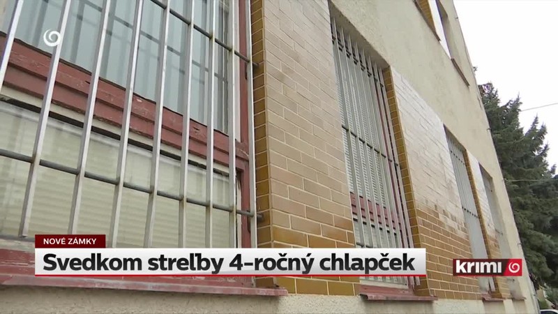 Svedkom streľby 4-ročný chlapček