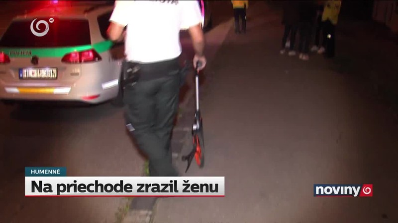 Na priechode zrazil ženu