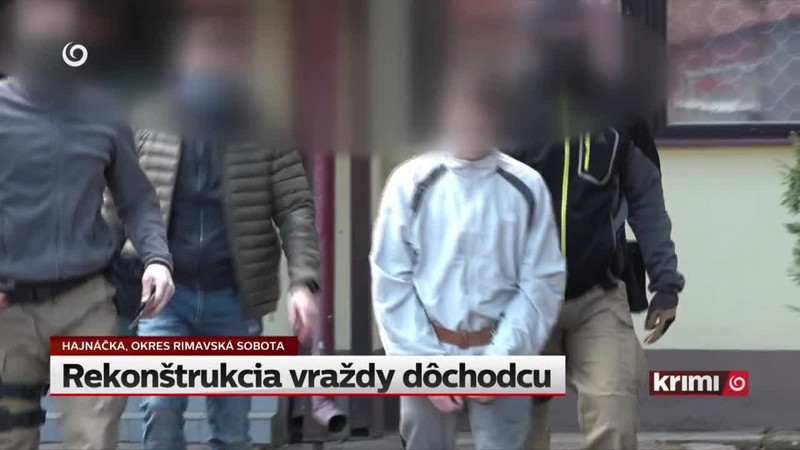 Rekonštrukcia vraždy dôchodcu