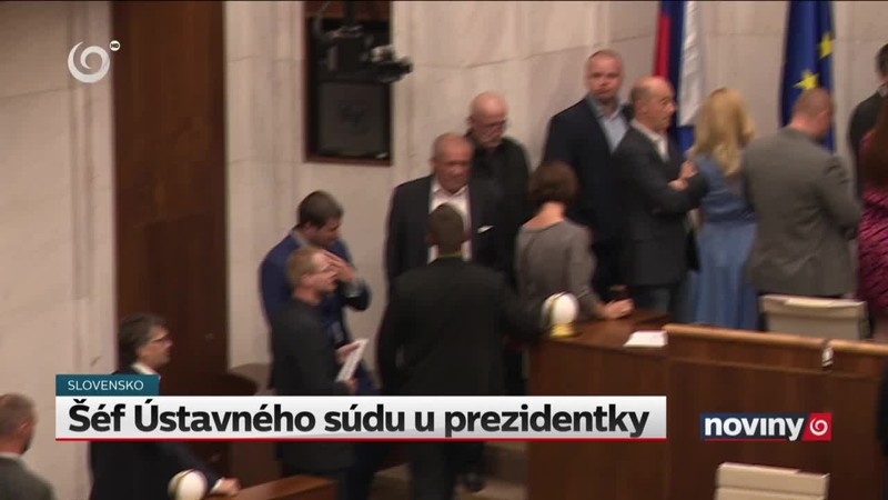 Šéf Ústavného súdu u prezidentky