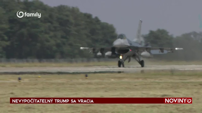 NEVYPOČÍTATEĽNÝ TRUMP SA VRACIA