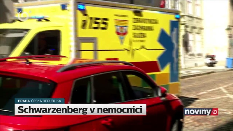 Schwarzenberg v nemocnici