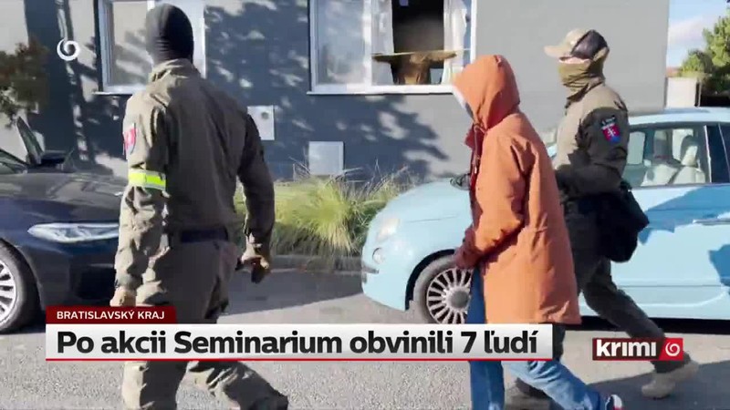 Po akcii Seminarium obvinili 7 ľudí
