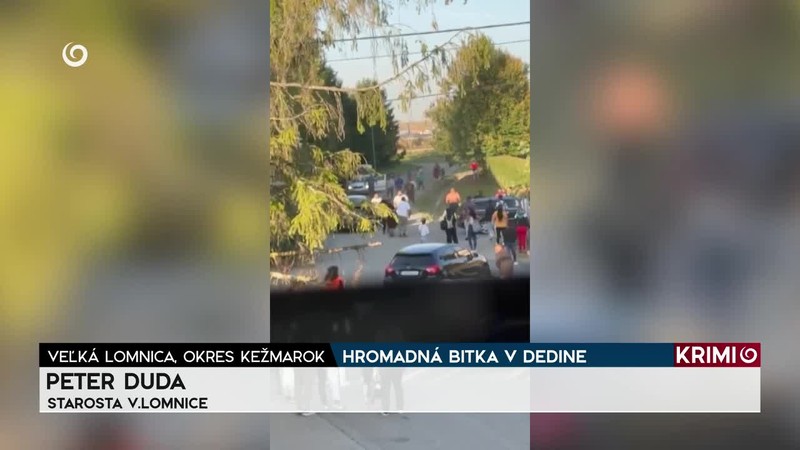 HROMADNÁ BITKA V DEDINE