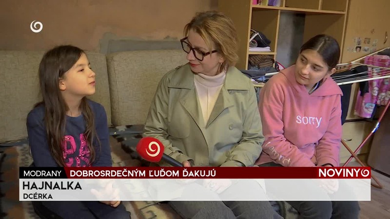 DOBROSRDEČNÝM ĽUĎOM ĎAKUJÚ