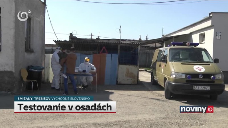 Testovanie v osadách