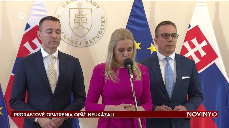 PRORASTOVÉ OPATRENIA OPÄŤ NEUKÁZALI