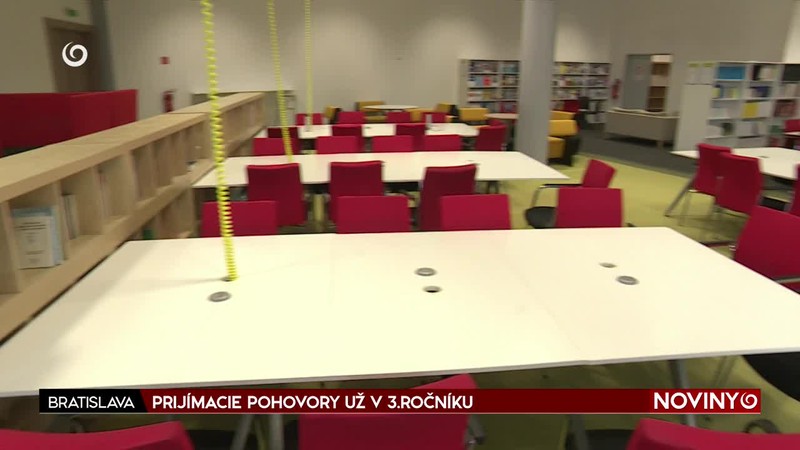 PRIJÍMACIE POHOVORY UŽ V 3.ROČNÍKU