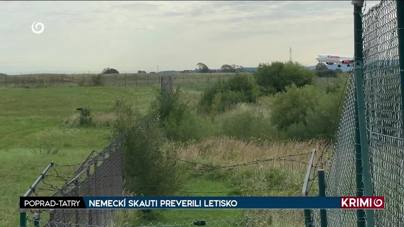 NEMECKÍ SKAUTI PREVERILI LETISKO