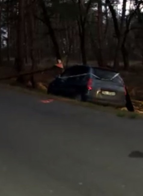 Vodič narazil do stromu pri ceste