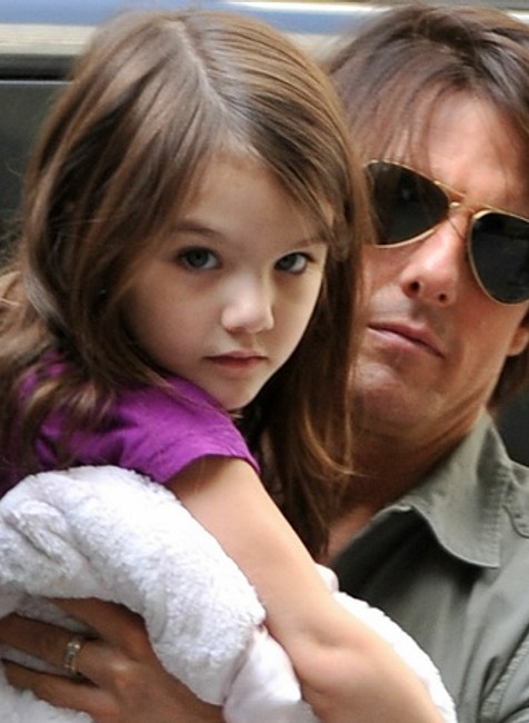Suri Cruise s tatkom, Tom Cruise