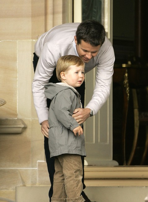 Princ Christian s otcom Frederikom