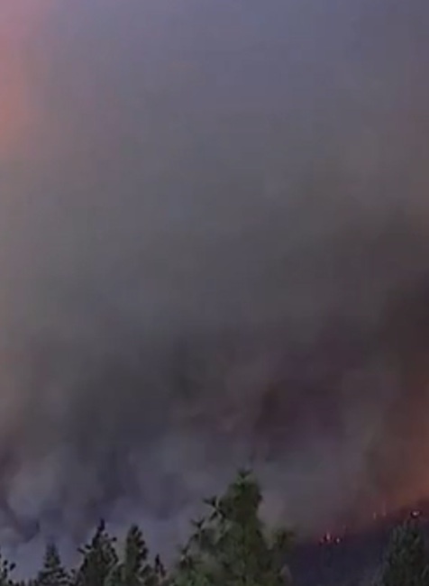 Lesný požiar v Kalifornii