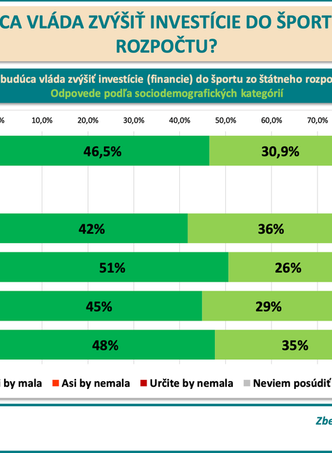 Odpovede podľa sociodemografických kategórií