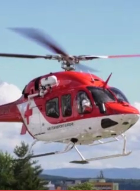 Na lúke pri Detve pristával záchranársky vrtuľník. Pri nehode na motorke sa zranil 58-ročný muž