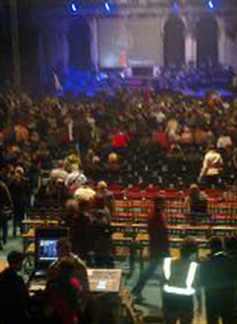 Hala na Pasienkoch, príprava koncertu Mira Žbirku