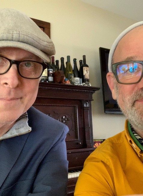 Bill Rieflin a Michael Stipe
