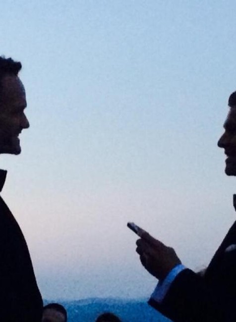 Neil Patrick Harris a David Burtka na prvej svadobnej momentke