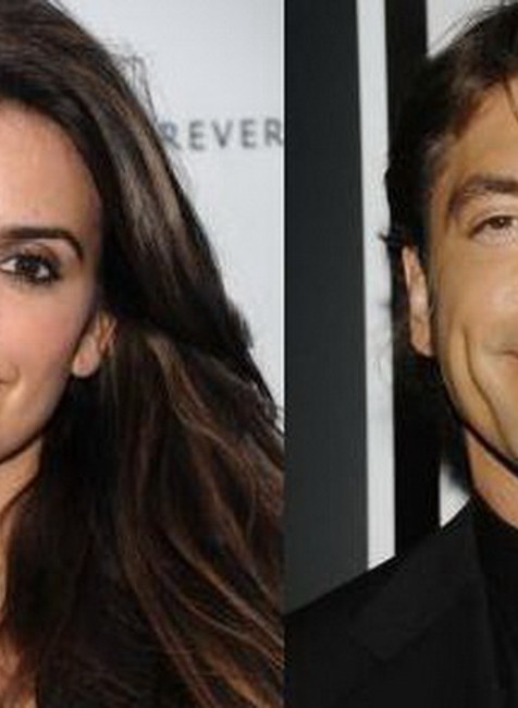 Penelope Cruz a Javier Bardem, montáž