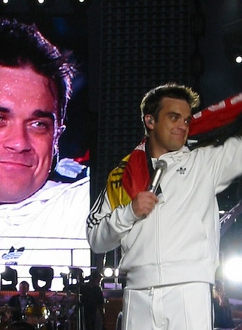 Robbie Williams na javisku