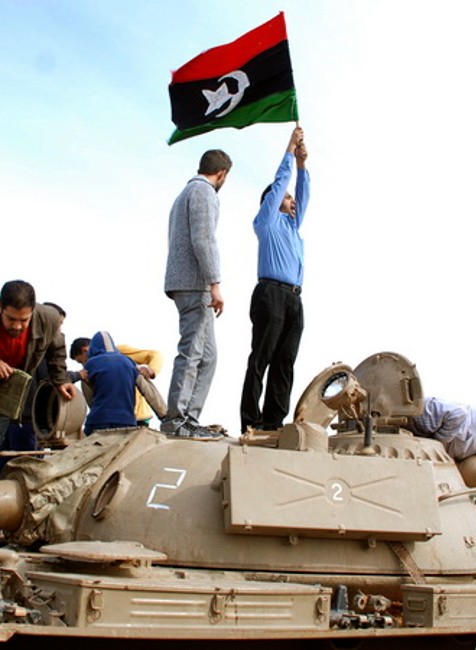 Lýbia, nepokoje, odstúpenie, Muammar Kaddáfí