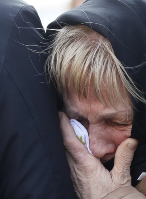 Moskva smutiaca zena