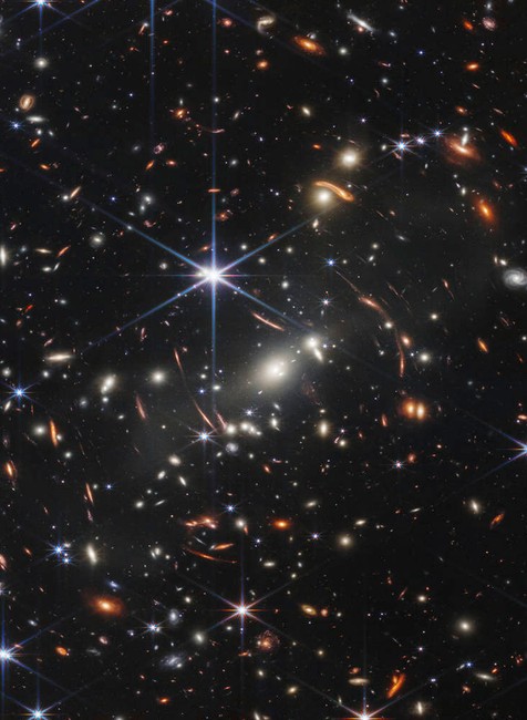 Fotka z teleskopu Jamesa Webba