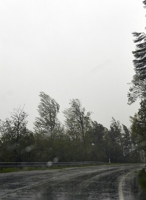 Víchrica vo Vysokých Tatrách 1