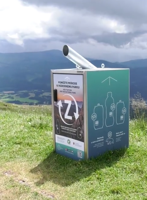 Najvyššie položená nádoba na zálohovanie