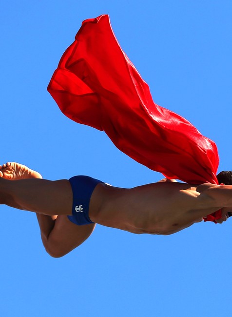 Michal Navrátil Čech skokan MS Barcelona Superman