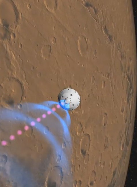 Mars pristátie sonda Curiosity NASA radosť