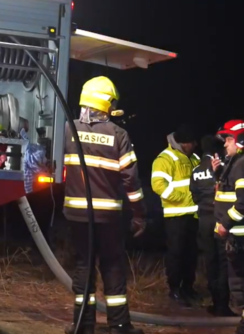 Požiar domu v osade Jareček