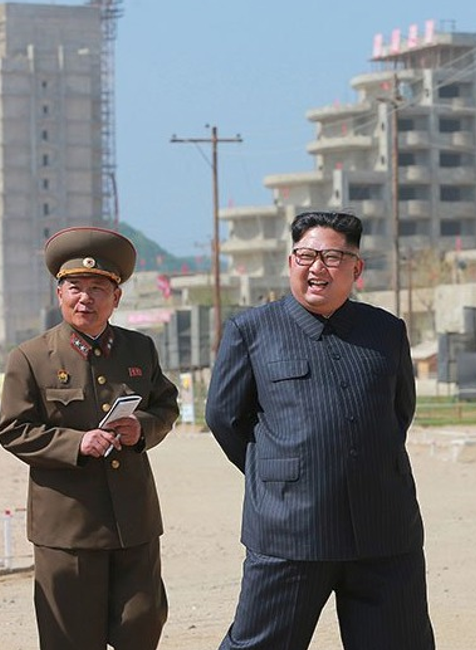 Kim Čong-un na kontrole svojho rezortu