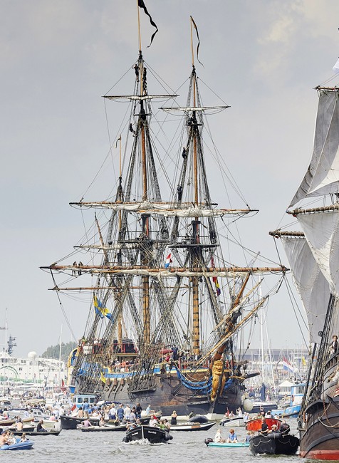 Stretnutie plachetníc Amsterdam