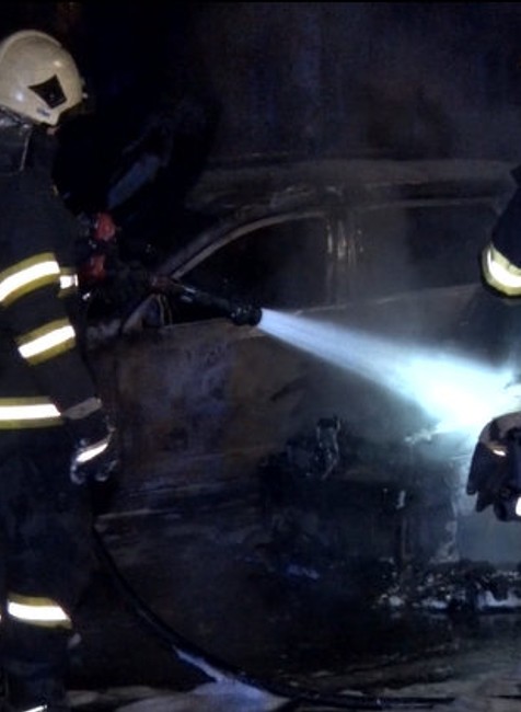 podpaľač na východe 