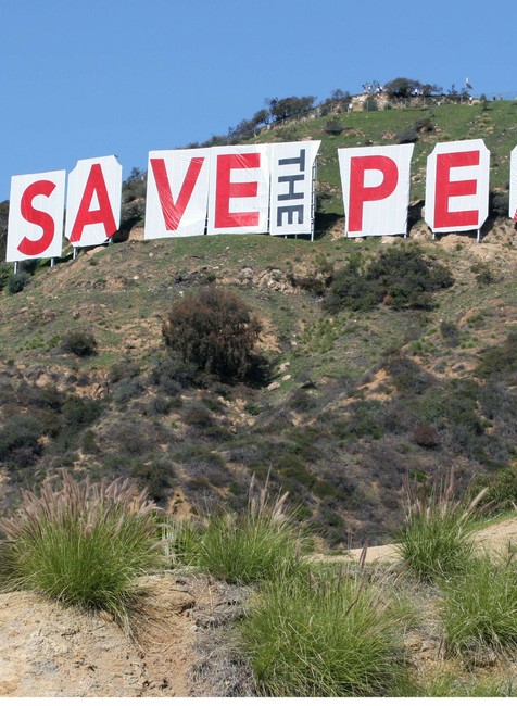 napis hollywood savethepeak