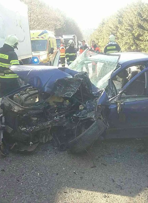 nehoda pri Oravskom Podzámku