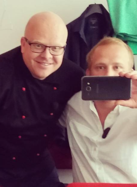 Radek Jakubec s Radkom Kuchařom