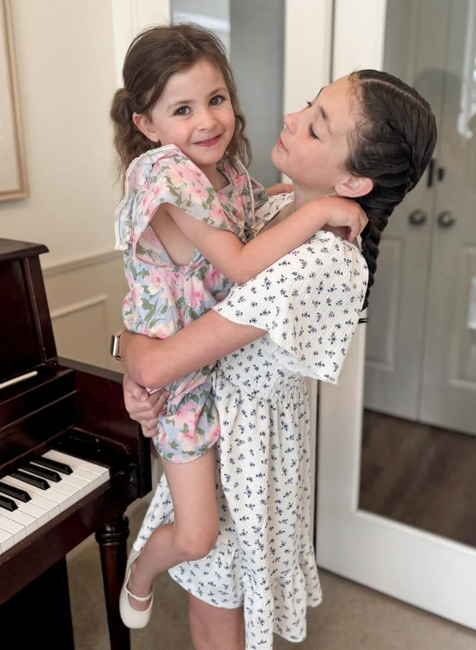 Melissa Mae Carlton s rodinou