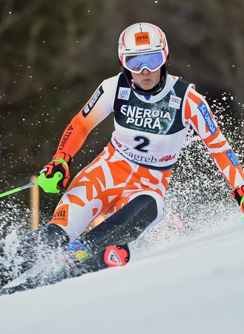 Petra Vlhová slalom žien Svetového pohára v alpskom lyžovaní