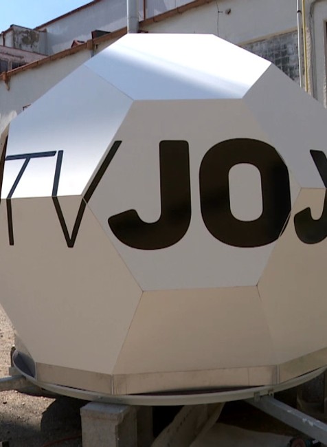 Nový meteorologický radar na streche TV JOJ