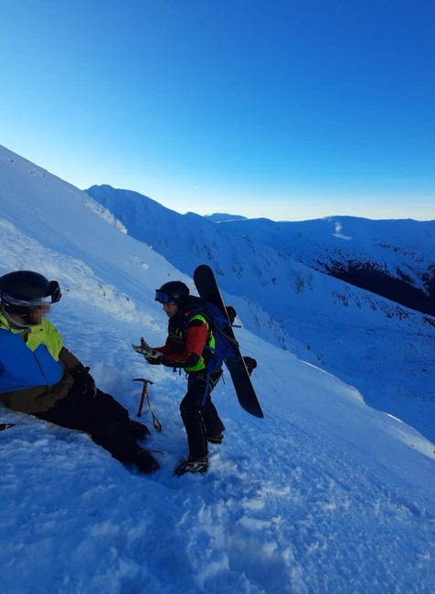 HZS záchrana hory tatry turista (2)