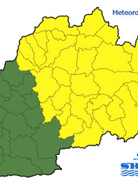 SHMÚ varuje. Výstraha pred silnými dažďami platí pre viaceré časti Slovenska
