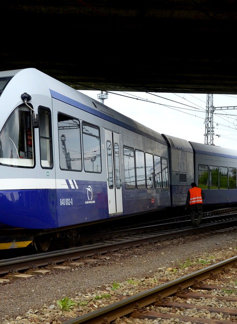 Poprad vykoľajený vlak 1