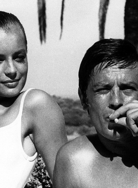 Romy Schneider herečka Alain Delon