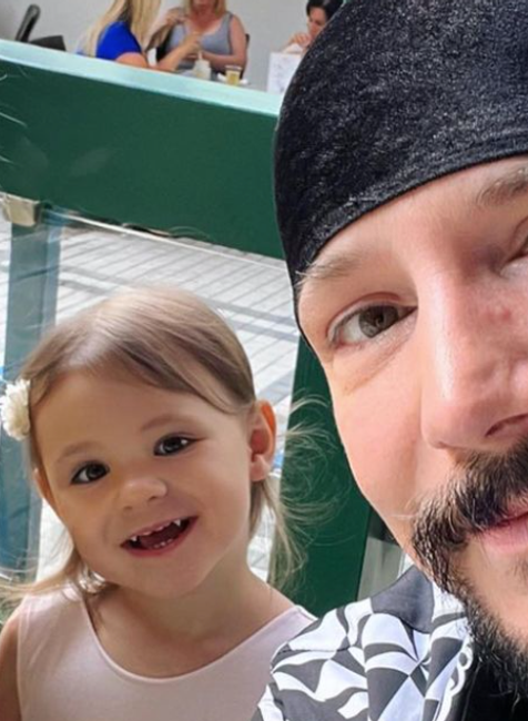 Bohus Matus s rodinou