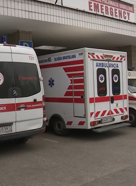 sanitka zachrana il nemocnica